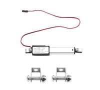 Booso Actionneur Linéaire Micro 2" Stroke, 60N/13.5lb, Vitesse 15mm/S, Moteur Mini Actionneur Linéaire Électrique Étanche 12V