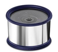 Booso Bol d'eau pour Chien de 6,5 L, Très Grande Capacité de 1,6 Gallons, Bol d'eau pour Chien sans Déversement, Distributeur d'eau Anti-Déversement en Acier Inoxydable, Installation Facile (A)