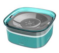 Booso Bol d'eau pour Chien de 70 Oz, 2 L, sans Déversement, Grande Capacité, Anti-Déversement, Mangeoire à Eau Lente, sans Éclaboussures, Bol pour Chien, Facile à Installer, Facile à Utiliser