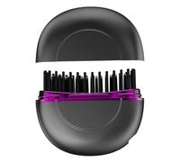 Booso Brosse Lissante Ionique Sans Rechargeable et Portable pour Cheveux et Barbe, Mini Coiffeur