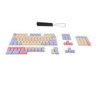 Booso Capuchons de touches allemandes, 136 touches, hauteur XDA, touches pour clavier mécanique 61/64/68/75/82/84/87/96/98/100/104/108