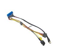 Booso Connecteur de carte mère ATX CC 12 V 300 W 24 broches Mini ITX Alimentation CC vers ATX Module d'alimentation pour PC PC PC Gamer Module d'alimentation Plastique + Métal 1 pièce