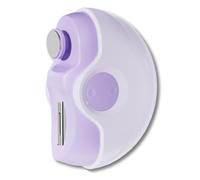 Booso Coupe-Ongles Automatique Électrique 2 en 1, Coupe-Ongles Électrique, Coupe-Ongles avec Rangement pour Copeaux D'Ongles, Violet