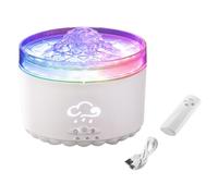 Booso Diffuseur D'Huiles Essentielles Volcano Jellyfish pour 300ml, Humidificateur de Bureau avec Lumière D'Ambiance Nocturne