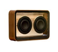 Booso Enceinte Bluetooth Rétro Transparente Connexion Barre de Son Stéréo Bluetooth Lecteur de Musique MP3 sans avec Veilleuse B