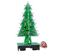 Booso Kit de Circuit de Lumières Clignotantes à LED pour Sapin de Noël DIY pour S'Amuser Électroniquement Pendant Les Fêtes.