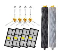 Booso Kit de filtres HEPA et brosses pour aspirateur robot 800 900 série 860 870 880 890 960