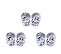 Booso Lot de 12 moyeux de roue en métal pour voiture RC 1/12 Mn D90 D91 D96 D99S