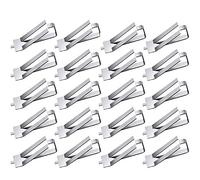 Booso Lot de 20 clips à ressort pour plateau en verre pour imprimante 3D Pro, 3S, 5 Pro, -20 Pro, 10S Pro