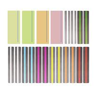 Booso Lot de 20 guides de lecture colorés pour enfants et dyslexiques