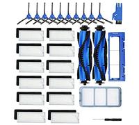 Booso Lot de 28 pièces de rechange pour aspirateur robot RoboVac 11S 12 30C 15T 15C 35C 12 filtres