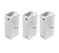 Booso Lot de 3 blocs de refroidissement pour extrudeuse Sprite en aluminium pour imprimante 3D Ender3S1 Plus Pro/CR10 Smart Pro/Sermoon V1Pro