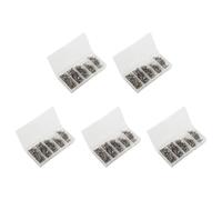 Booso Lot de 480 émerillons de pêche en alliage de cuivre avec verrou à roulement à billes