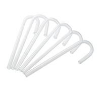 Booso Lot de 6 tubes coudés en acrylique en forme de U pour aquarium Système CO2/diffuseur