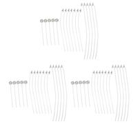 Booso MèChe de Bougie à Faible FuméE de 900 PièCes SéRies avec MèChe de Pré-Cire de Cire, Kit de Fabrication Bougies pour Fabrication de Bougies et Bougie Cadeaux de NoëL DIY