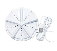 Booso Mini machine à laver portable à ultrasons avec ventouses pour maison, voyage, camping-car, appartement