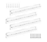 Booso Organiseur Mural pour Lunettes de Soleil, Support en Acrylique Transparent pour Lunettes de Soleil, Support pour Plusieurs Lunettes, Support pour Lunettes
