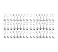 Booso Paquet de 48 Mini Porte-Clés Boule Disco Miroir Last Disco Bachelorette Rétro Années 60 et 70 pour Ensemble de Cadeaux de Fête