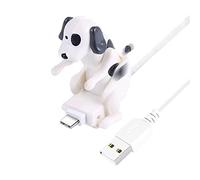 Booso pour Câble de Chargeur de Type C DrôLe de Chien de Saut de Câble TéLéPhone Intelligent Chargeur de Câble 1.2M Câble de Charge USB Charge Blanc