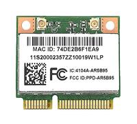 Booso Pour Z370 Y460 G470 Z470 Z560 AR5B95 2.4G 150Mbps MINI PCIE 802.11N Carte réseau sans intégrée