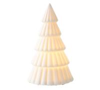 Booso Sapin de Noël en Céramique avec Lumière, Décoration Lumineuse en Porcelaine Vintage pour Les Fêtes A