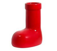 Booso Vase Moderne en Forme de Chaussure Rouge, Cadeau de Saint-Valentin, Décoration de Table de Vacances, Parfait pour Les Conteneurs Hydroponiques de Fleurs
