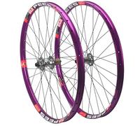 Boost Axe Traversant Paire De Roues VTT 26/27,5/29'' Jantes en Alliage D'aluminium Moyeux À Frein À Disque 32H pour Cassette 8-12 Vitesses Roue Avant Arrière(Silver,29in)