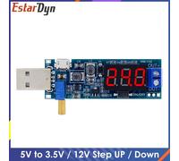Boost Buck Converter USB Step ettes/Down Power Supply Tech DC-DC 5V à 3.3V/12V Réglable Out DC 1.2V-24V