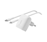 Belkin WCA006vf1MWH-B5 Smartphone Blanc Secteur Charge rapide Intérieure