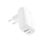 Belkin BoostCharge Chargeur Secteur Double Port 42 W avec USB-C Et USB-A