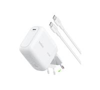 BOOST CHARGE - Adaptateur secteur - GaN - 100 watt - PD 3.2, QC 5.0, AVS, UFCS, Hypercharge, FC 2.0, Fast Charge (USB-C) - sur le câble : USB-C -
