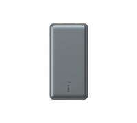 BOOST CHARGE - Banque d'alimentation - 20000 mAh - 15 Watt - 3 A - 3 connecteurs de sortie (2 x USB, USB-C) - sur le câble : USB-C - gris sidéral