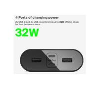 Belkin boost charge banque d'alimentation - usb, 24 pin usb-c - 32 wat
