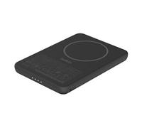 BOOST CHARGE - Banque d'alimentation - mince, magnétique - 5000 mAh - 7.5 watt - Fast Charge (USB-C) - sur le câble : USB-C - noir