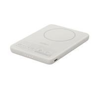 BOOST CHARGE - Banque d'alimentation - slim, magnétique, avec Qi2 - 5000 mAh - 15 watt - Fast Charge (USB-C) - sur le câble : USB-C - sable