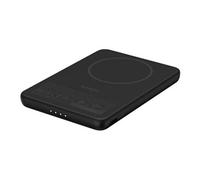 BOOST CHARGE - Banque d'alimentation - slim, magnétique, avec Qi2 - 5000 mAh - 15 watt - Fast Charge (USB-C) - sur le câble : USB-C - noir