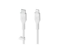 BOOST CHARGE - Câble Lightning - 24 pin USB-C mâle pour Lightning mâle - 2 m - blanc