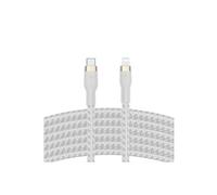 BOOST CHARGE - Câble Lightning - 24 pin USB-C mâle pour Lightning mâle - 3 m - blanc