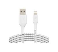 BOOST CHARGE - Câble Lightning - Lightning mâle pour USB mâle - 3 m - blanc