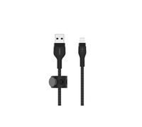 BOOST CHARGE - Câble Lightning - USB mâle pour Lightning mâle - 3 m - noir