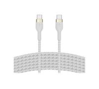 BOOST CHARGE - Câble USB - 24 pin USB-C (M) pour 24 pin USB-C (M) - 3 m - blanc