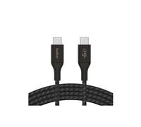 BOOST CHARGE - Câble USB - 24 pin USB-C (M) pour 24 pin USB-C (M) - USB 2.0 - 2 m - jusqu'à 240 W de puissance - noir