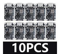 Boost de charge de batterie au lithium avec prise en charge Balchoses,charge rapide avec indicateur,USB,type C,BMS,15W,8.4V,12.6V,1,5 A,2S,3S - Type type-c Boost 10PCS