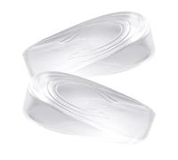 Boost Inserts - Inserts transparents de talon, semelles intérieures en silicone pour augmenter la hauteur, demi-insert de chaussure pour homme et femme, talon pour écarts de longueur de jambe