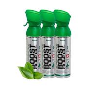 Boost Oxygen - Bouteille d'Oxygène Portable - Canette d'Oxygène Pur et Naturel à 95% - Concentration, Récupération, Énergie, Humeur, Grand - 5L - Naturel (15L - 3x 5L canettes - 300 bouffées)