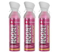 Boost Oxygen Grand format Arôme Pamplemousse 9L | Soutien respiratoire pour récupération aérobie, altitude, performance et santé (Lot de 3)
