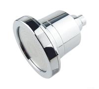 Boost Pomme de douche 13,3 x 11,6 cm avec filtre à eau transformable avec ce pommeau de douche haute pression (10 niveaux)