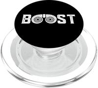 Boost Twin Turbo Boosted Turbos Racing Race Design Graphic PopSockets PopGrip pour MagSafe