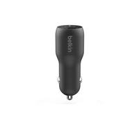 BOOST UP Dual Car Charger with PPS 37W - Adaptateur d'alimentation pour voiture - 37 Watt - PD 3.0 - 2 connecteurs de sortie (USB, 24 pin USB-C)
