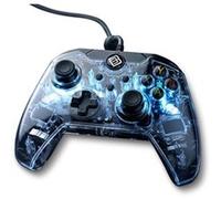 BOOSTBOXX LUX Wired Controller - Gamepad transparent avec éclairage RGB et touche de fonction pour PC, Xbox, PlayStation